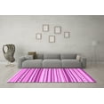 thumbnail image 3 of Ahgly Company Indoor Round Southwestern Pink Country Area Rugs, 4' Round, 3 of 4