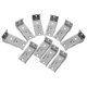 thumbnail image 4 of 10 soportes de riel para cortina de techo de acero inoxidable, herrajes de montaje para persianas verticales y cortinas enrollables, soporte para rieles de cortina rectos y curvos., 4 of 5