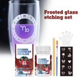 thumbnail image 2 of Frosted Glass Etching Kit, 100g Cream Paste, DIY Glass Craft for Windows & Mirrors, Create Custom Designs, 2 of 8