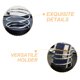 thumbnail image 4 of 2 portavasos para coche con resortes, organizador frontal para vasos, botellas, bebidas y latas, 4 of 7