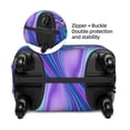 thumbnail image 2 of Gukieu Swirl Blue And Purple Print Suitcase Protective Cover, Elastic Zipper Buckle Suitcase Protective Cover, Suitable for Travel, Business Trip-X-Large, 2 of 7