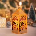 thumbnail image 5 of Linterna de Navidad Yinane decorativa con luz de noche Papá Noel, 5 of 5