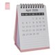 thumbnail image 4 of Compact Standing Flip Monthly Desk Calendar 2026 Modern Organization Pink 14.50X10.00X7.50CM Scheduling 1Pcs, 4 of 4