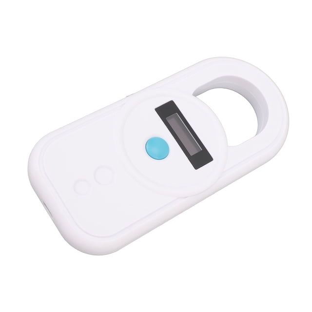 Pet Microchip Reader - High Sensitivity Portable Pet Chip ID Tag Scanner, 500mAh Rechargeable Dog Microchip Scanner with 128 Information Storage