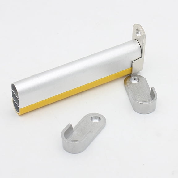 2Pc Wardrobe Clothes Tube Support Closet Rod Pole End Bracket Thickening Holder