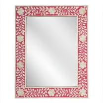 Butler Specialty Vivienne Decorative Bone Inlay Wall Mirror In Pink