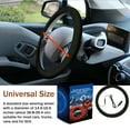 thumbnail image 5 of Heated Steering Wheel Cover for Cars with 12V Lighter Plug, 38cm Universal Fit Heating Cover for Warm Driving in Cold Winter Weather, 5 of 9