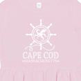 thumbnail image 4 of Inktastic Cape Cod Massachusetts Nautical Girls Toddler Dress, 4 of 5