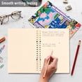 thumbnail image 4 of FORMRS 1-Subject Spiral Notebook 8" x 5" College Ruled 60 Refillable Sheet A5 Hard Cover, Floral Window, 4 of 7