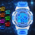 thumbnail image 2 of Kids Electronic Watches Color Luminous Dial Life Waterproof Multi Function Luminous Aalarm Clocks Watch For Boys And Girls, 2 of 5