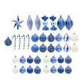 thumbnail image 3 of Juego de 40 piezas de adornos de bolas de Navidad, colgantes decorativos inastillables, decoración de de Navidad para celebración de año Macarena Bolas colgantes de árbol, 3 of 8