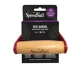 thumbnail image 2 of Speedball Red Baron Baren - 4 Inch Hand Printing Tool with Wooden Handle - Smooth Plastic Surface for Block Printing & Printmaking, 2 of 5