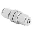 thumbnail image 3 of Conector neumático, accesorios de maquinaria de dos toques de acero inoxidable 304 Conexión de aire Aspecto llamativo, 3 of 8