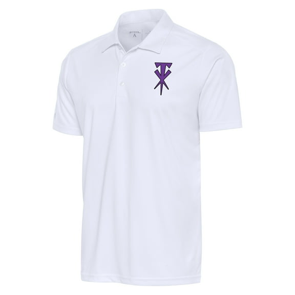 Men's Antigua White The Undertaker Tribute Polo