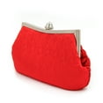 thumbnail image 4 of Elegant Braided Pleated Glitter Rhinestone Clutch Evening Bag, 4 of 5