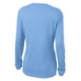 thumbnail image 7 of Yellow Rooster Women's Long Sleeve PosiCharge Competitor V-Neck Tee Carolina Blue 4XL, 7 of 7