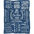 thumbnail image 1 of LHSHID to My Wife Throw Blanket from Husband Wedding for Couple Best Gifts for Wife Marriage Gifts for Her Wife Girlfriend from Boyfriend On Birthday Mothers Day 50x60in, 1 of 6