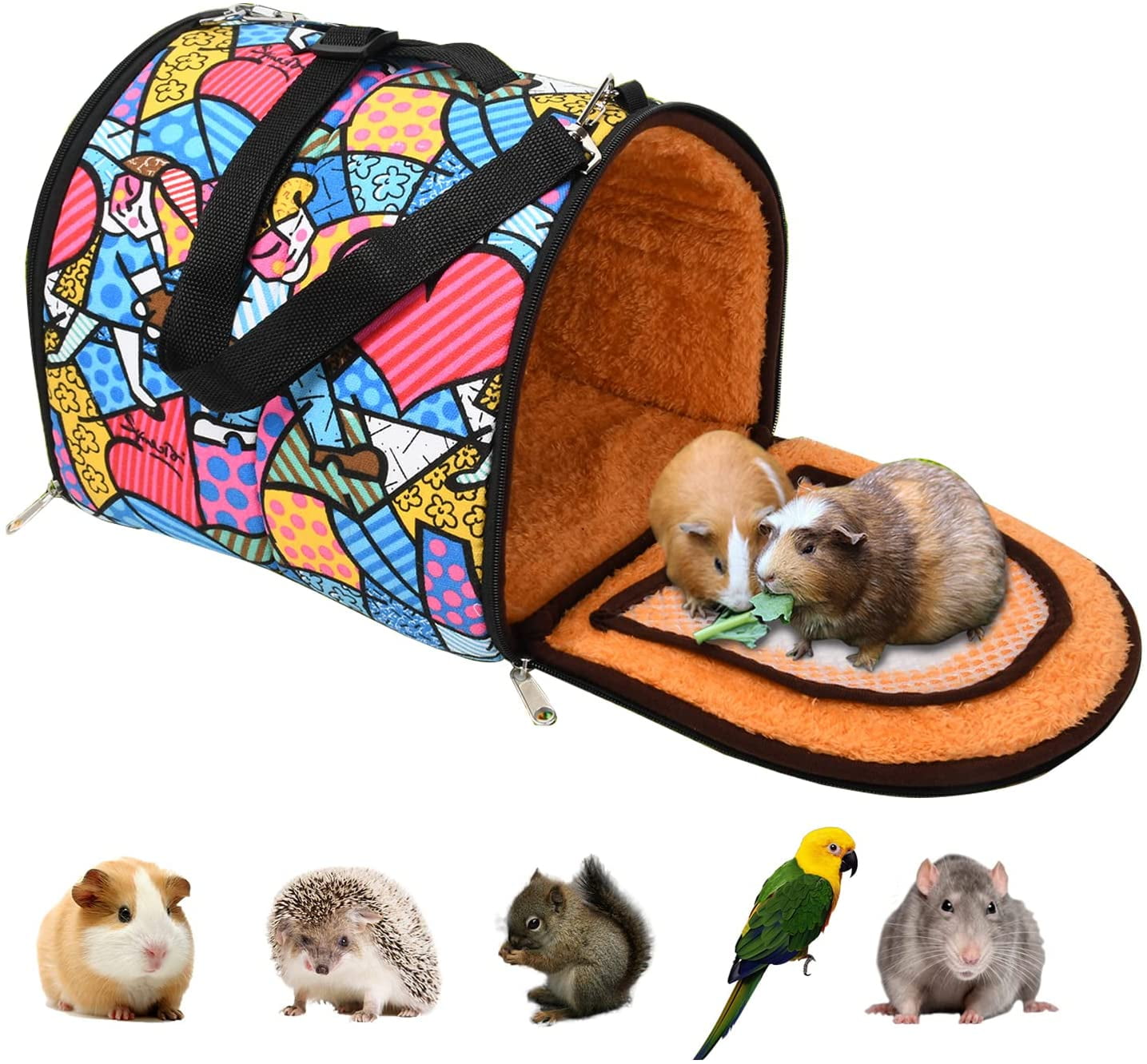 AURORA TRADE Carrier Bag Small Guinea Pig Hedgehog Carriers with
