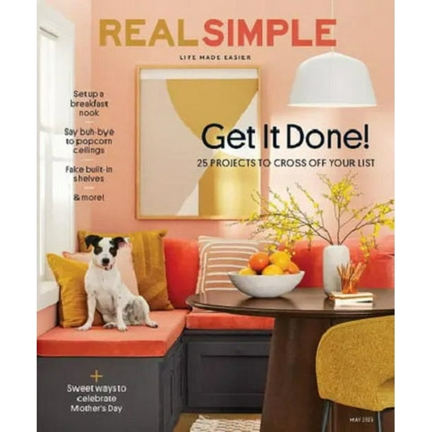 Real Simple Magazine May 2023 (Paperback NewAdult,Senior)