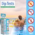 thumbnail image 5 of 100 Uds. Tira de prueba de cloro 3 en 1 para agua de piscina y Spa, papel para prueba de PH, papel de prueba para piscina, 5 of 5
