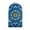 Blue Boho Mandala Flower, variant on Yuyamidu Croissant Blender Cover Dust Cover Coffee Stand Mixer Cover for Coffee Maker Juicer Food Processor Anti Scratch Kitchen Appliance Decorative Cover