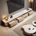 thumbnail image 4 of Lowboard Stand Modern Tv Unit Consoles Cabinet Mount Rack Tray Table Tv Desk Living Room Bench Arredamento Living Room Furniture My Lux Decor Round, 4 of 12