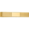 thumbnail image 1 of 14K Yellow Gold Men's Grooved Engravable Tie Bar (50 X 8) Made In United States mc93, 1 of 6