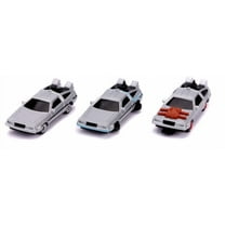 Jada Toys - Back to the Future - Nano Hollywood Rides - Diecast 3-Pack