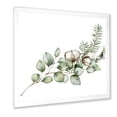 thumbnail image 2 of Designart 'Eucalyptus Branches With Christmas Bouquet' Traditional Framed Art Print, 2 of 4