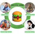 thumbnail image 4 of Patatas Fritas Hamburguesa Juguetes Antiestrés Estrés Estrés Sensorial Para Niños Y Adultos Juguetes Sensoriales Para Relajarse Y Aliviar El Estrés, 4 of 8