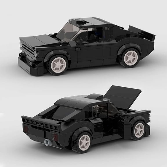 MOC Escort MK2 City Sports Car Series Building Blocks Speed Champion Racing Bricks Model DIY Puzzle Toys Kids Boy Adults Gift