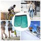 thumbnail image 4 of Fotbe Teal Turquoise1 Calzoncillos Tipo Boxer con Bolsa de Soporte Total para Hombre, X-Temp Fresco, Transpirable y de Secado Rápido-Large, 4 of 5