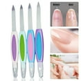 thumbnail image 4 of Lima de uñas de metal, lima de doble punta, herramientas para manicura y pedicura, recortadora de cutículas para uñas naturales., 4 of 7