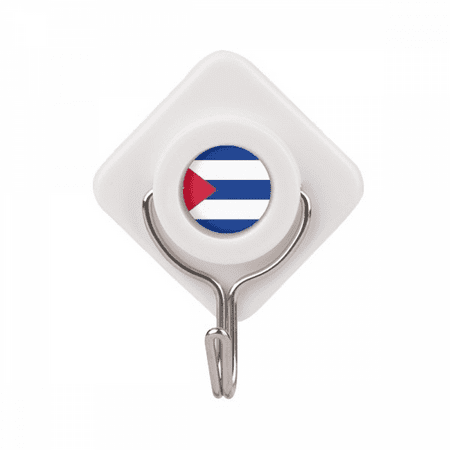 

Cuba National Flag North America Country Adhesive Wall Hooks Hanging Self Sticky