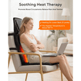 thumbnail image 3 of BOKYAN Back Massager, Electric Full Body Massager with Heat, Seat Cushion Massager Vibration Chair Pad for Home Car, Gifts, 3 of 9