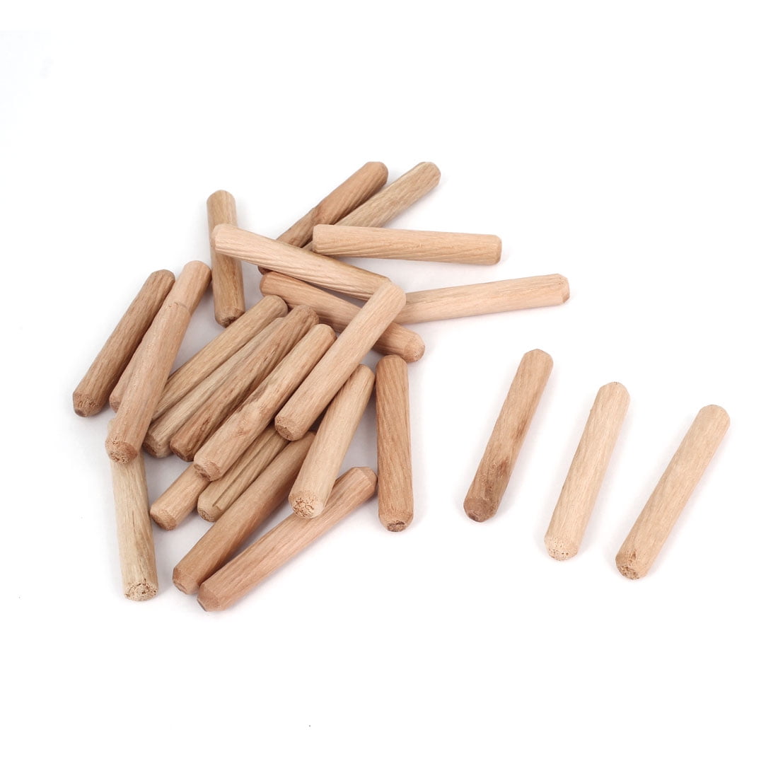 Wood Dowel Pins, Wood Dowels Assorted Sizes, Fluted Wooden Dowel Pins For  Furniture Crafts Woodwork