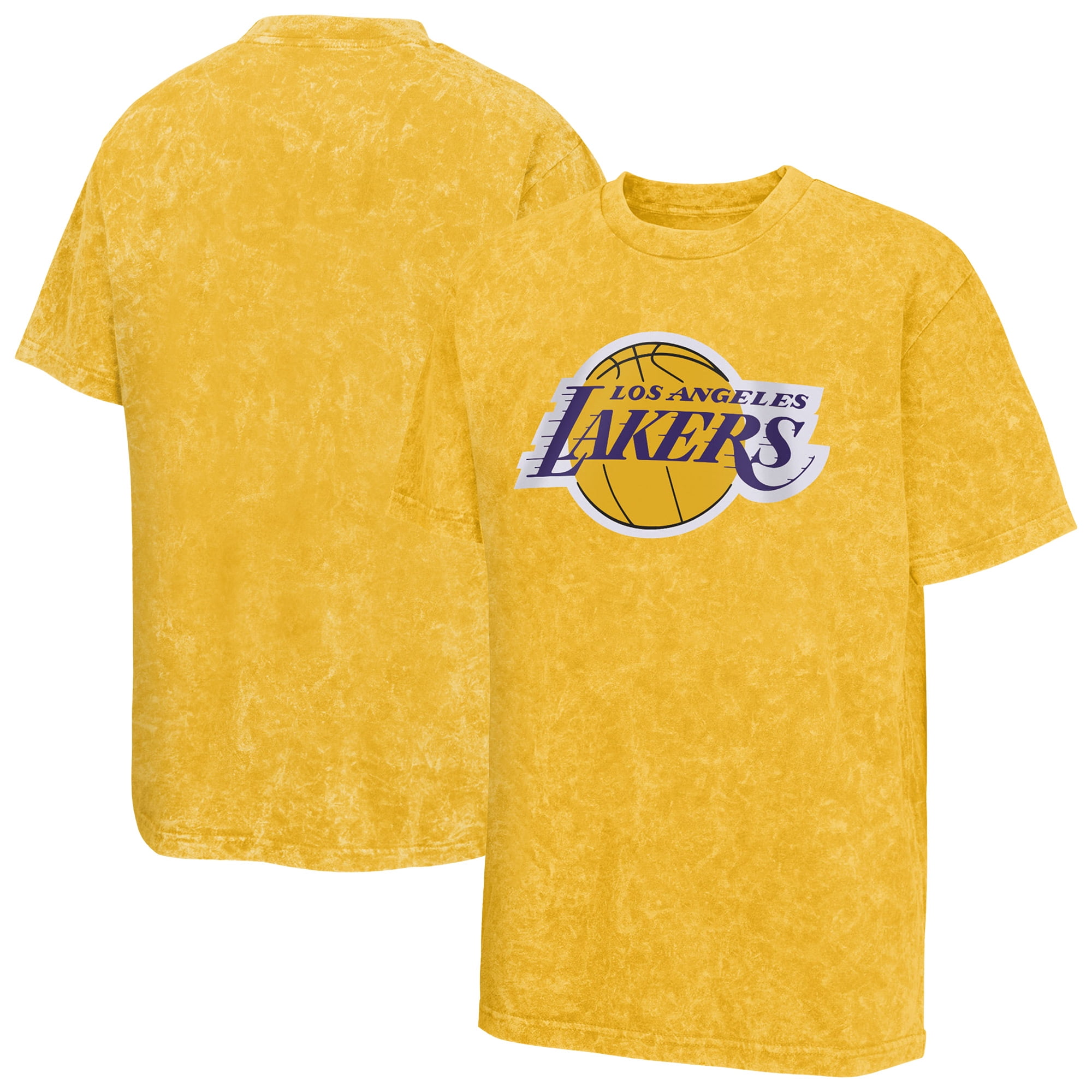 Youth Gold Los Angeles Lakers Rugged Defense T-Shirt