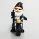 thumbnail image 3 of Decoración exterior de gnomos de jardín azules, estatuas de motocicletas, adornos Sincero Electrónica, 3 of 5
