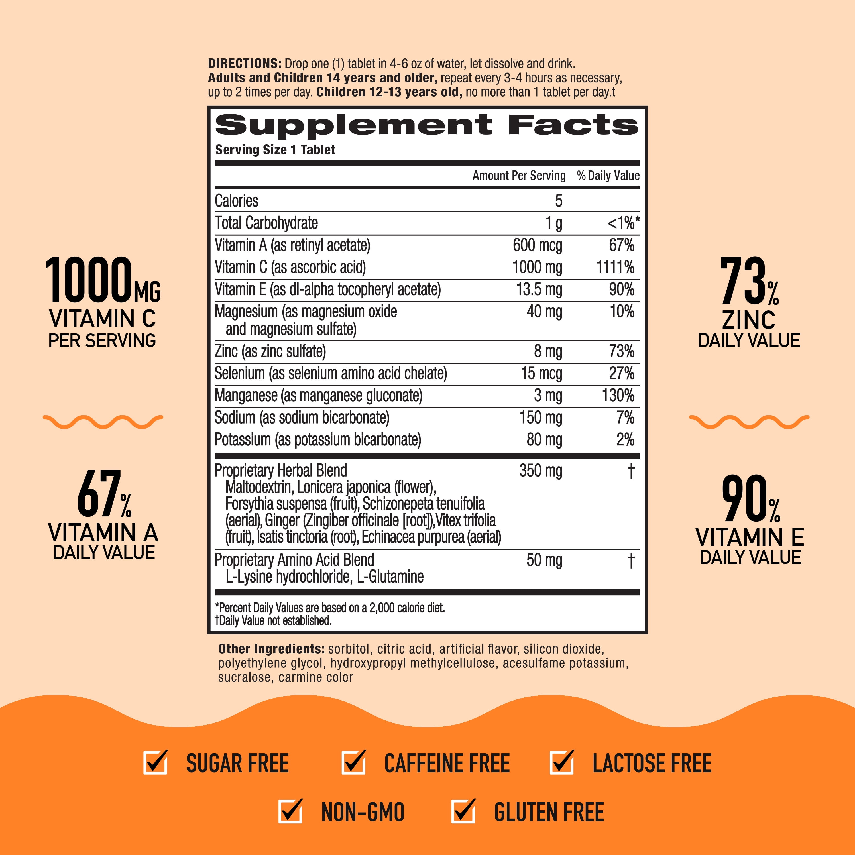 Airborne Very Berry Effervescent Tablets, 36 count - 1000mg of Vitamin C - Immune Support Supplement (Packaging May Vary)