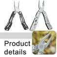 thumbnail image 2 of Mini Outils Pliants Portables Multi-Outils 13en1 Outil de Réparation Multifonction Noir, 2 of 10