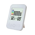 thumbnail image 4 of Monitor De Higrómetro De Temperatura Del Termómetro De Humedad Interior Con Pantalla Táctil Digital Yuarrent HA021732-00, 4 of 7
