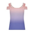 thumbnail image 5 of Cute Summer Tops For Women Y2K Cotton V Neck Tank Tops For Women Loose Fit V Neck Tunic Tops For Women Short Sleeve T Shirts For Women V Neck, 5 of 5