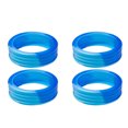 thumbnail image 1 of Manchon Protecteur Coloré pour Rouleau, Protecteur de Roues de Bagage, Roues en Silicone, Roulette de Voyage, Valise, Réduit le Bruit, Housse, Pièces, Ensembles, Bleu Pâle, 1 of 6