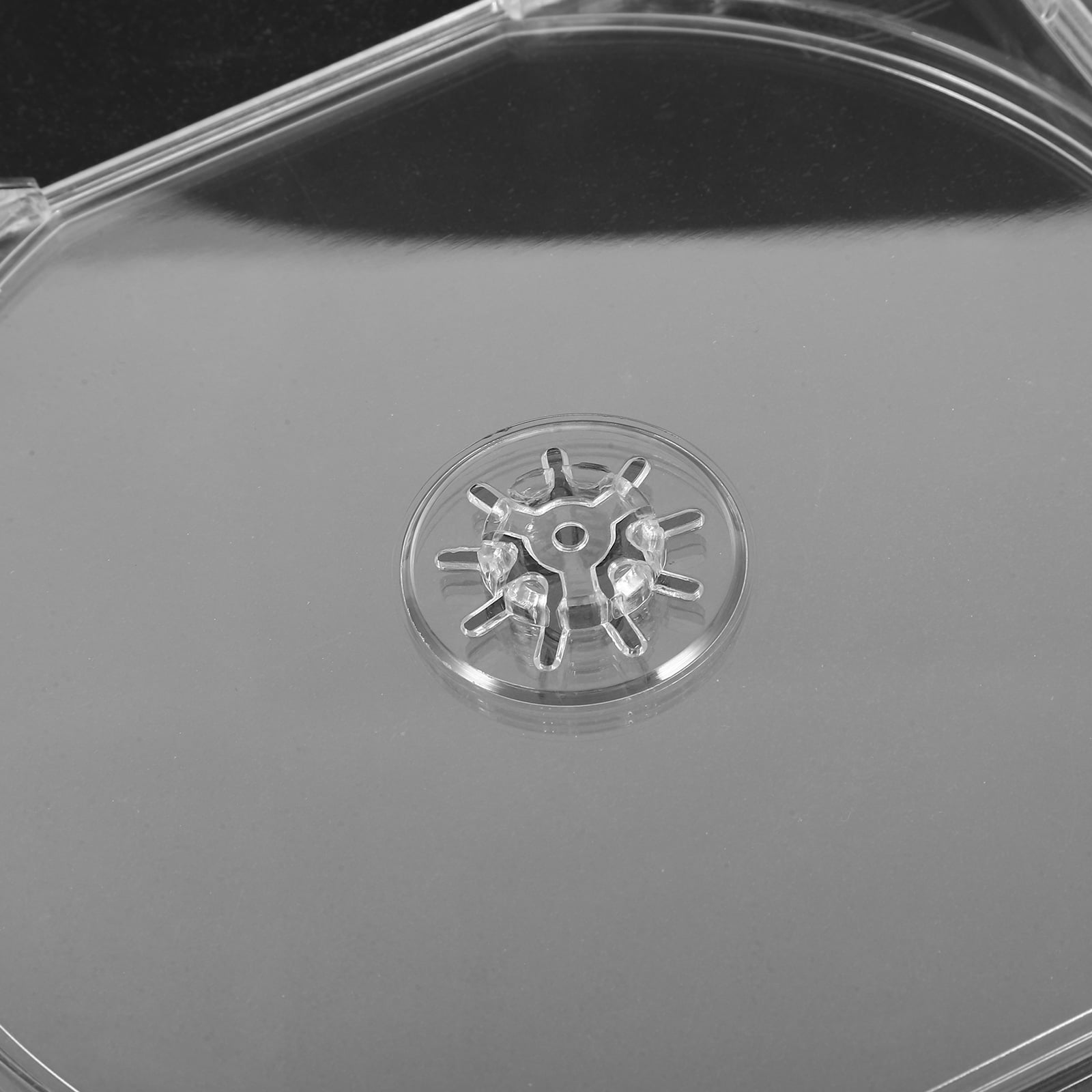 Amosfun 6-Pack Clear Plastic CD Jewel Cases for Storage and , Transparent CD Display Boxes