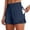 r-995Navy252, variant on Women High Waist Workout Shorts With Inner Layer For Yoga Running Gym Fitness And Athletic Activities Versatile Solid Color Summer Daily Casual Bottoms