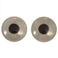 thumbnail image 2 of Silver Glitter Sparkling Glass Eyes, 2 of 6