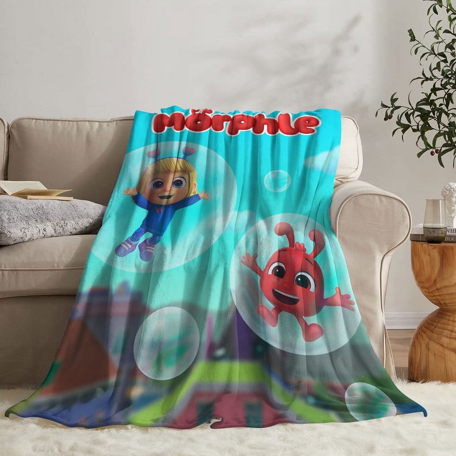 Morphle Throw Blanket Gifts for Fans Lover Girls Boys Women Present Hoodie Him Bed 30"x40"