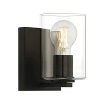 Access Lighting 1 Light LED Wall Sconce & Vanity in Matte Black Color