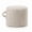 Beige (Corduroy), variant on CJC Round Stuffed Pouf Ottoman, Corduroy Poufs with Foam Chunk Filling, 20 x 14 Inch Floor Poufs Foot Rest for Living Room Bedroom Home Decor (Grey)