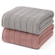 thumbnail image 1 of Uego de Toallas de Bano 2 Pack Grandes para Cuerpo Toalla De Baño 100% Algodón Ultra Suaves Adecuado para Natación Playa y SPA(Rojo+Gris), 1 of 7